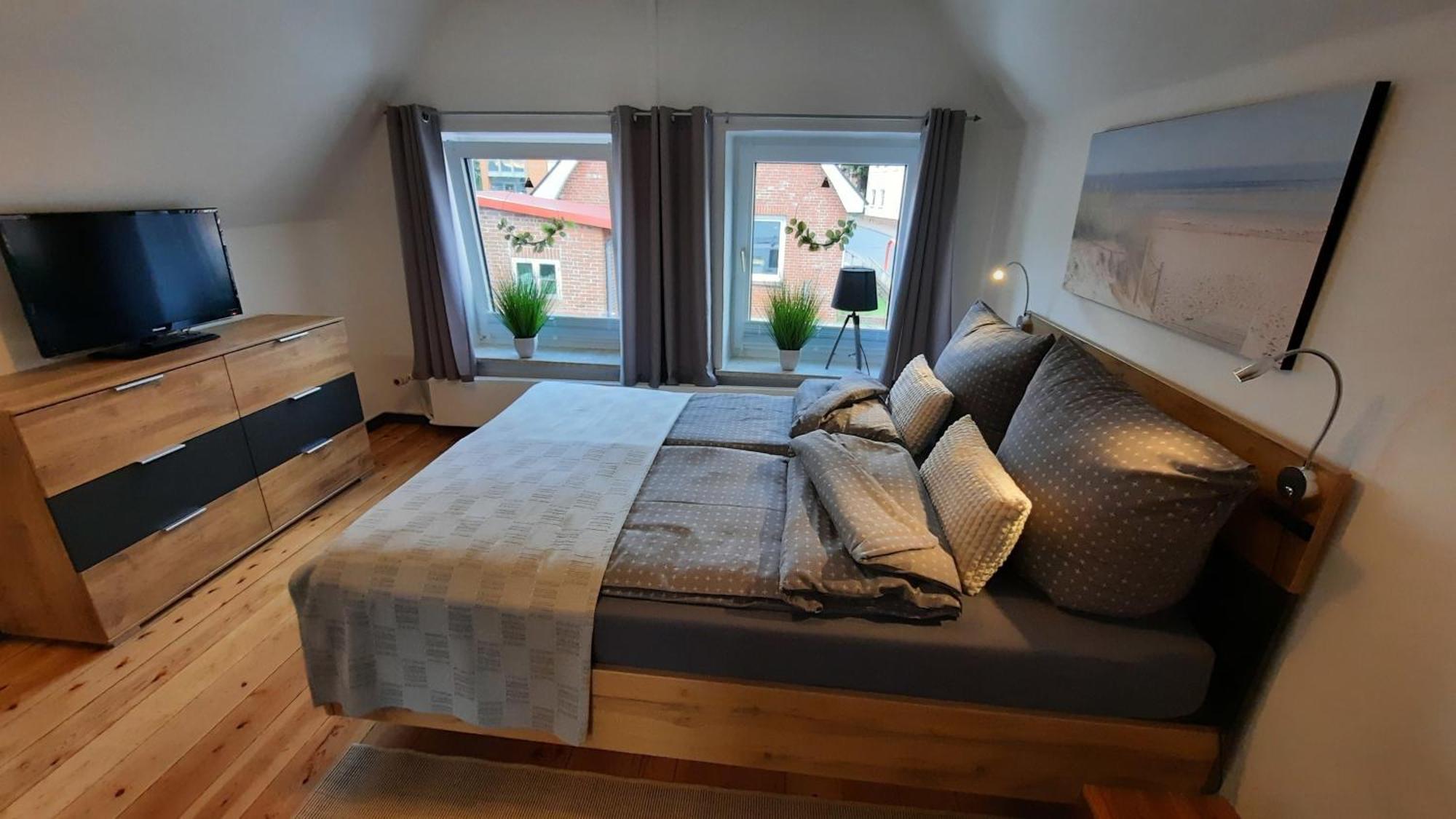 Ferienwohnung De Luedde Mangelstuv Bredstedt Exterior foto
